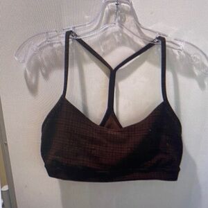 Lululemon Athletica Dark Brown Strappy Bralette